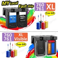 Compatible Canon PG 760XL CL 761XL Ink Cartridge Canon 760 Ink Canon 761 Ink PG-760 Black  CL-761 Co