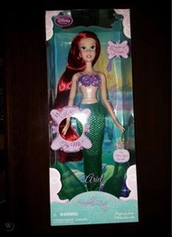 迪士尼小美人魚初代17吋唱歌芭比娃娃