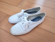 Keds 白色帆布鞋 white canvas sneakers