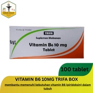 Vitamin B6 10 mg Tifa contents 100 tablet Per Box - Vitamin B6 Supplementation