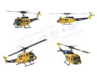 RCERA C032 休伊 UH-1 氣壓定高 + 光流定位 + TOF 雷射定位 直升機