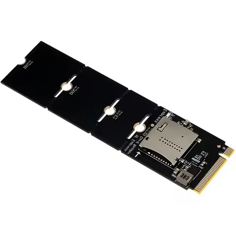 Efficientt-M. 2 NVME To TF Express Adapter Card For Micro-SD Express To M. 2 Adapter TF Express To M
