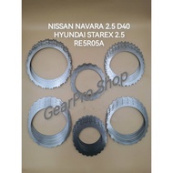 NISSAN NAVARA 2.5 D40 HYUNDAI STAREX 2.5 RE5R05A 5SPEED AUTO TRANSMISSION GEARBOX STEEL PLATE SET