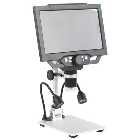 G1200 G1600 G1000 G5 HD LCD Display 1-1200X Continuous Amplification Rotatable Magnifier For Solderi