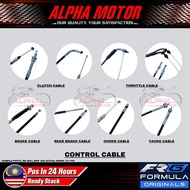 HONDA GBO-J C70M C70Z C90 FAME GB6 CG125 FRG FORMULA ORIGINAL METER CLUTCH BRAKE THROTTLE CABLE SET