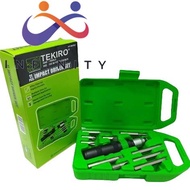 Obeng Ketok Tekiro Set Getok Impact Driver Screwdriver 11Pcs Inf