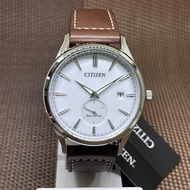 [Original] Citizen Eco-Drive BV1119-14A Analog Brown Leather White Solar Men Watch