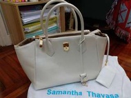 Samantha Thavasa 女裝返工袋，珍珠白(特別版)包包，全新日本名牌。100% real and new