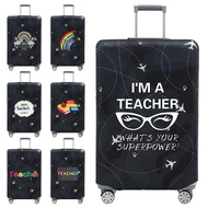 Luggage Cover Suitcase Protector Covers Printing Teacher Series 18-32Inch Baggage Washable Prevent S