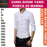 KEMEJA 99 COLORS 10XL 9XL 8XL 7XL 6XL 5XL 4XL 3XL XXL XL LMS XS Shirt Men's Shirt Shanghai Koko Mand