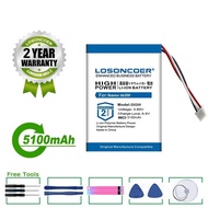 5100mAh DX200 For Ibasso DX200 Player Battery