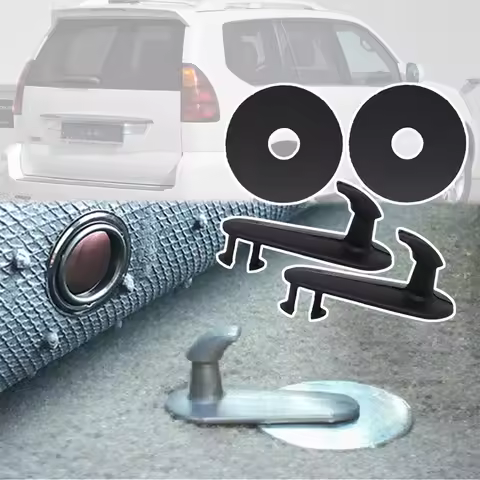 2 Kit For Lexus GX470 2003 2004 2005 2006 2007 2008 2009 Land Cruiser Prado Floor Mat Clips Carpet F