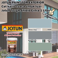 Jotun Tough Shield Exterior Paint 1 Liter Silver Clay 5045 / White Clay 5272 / Washed Green 7379