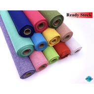 48 x 450cm (5yards) Kain Guni / Kain Rami / Burlap Fabric / Jute Fabric (5yards/roll)