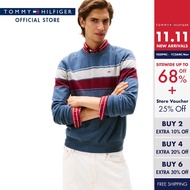 TOMMY HILFIGER Amherst Stripe Crewneck Sweater Men