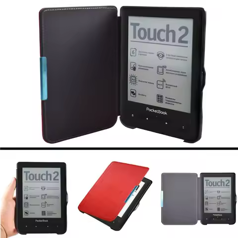 PB 622 623 Advanced pu leather Cover Case for Pocketbook 622 623 Touch 1 2 eReader Flip folio book C