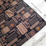 Abstract patterned viscose rayon fabric, premium patterned rayon fabric