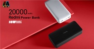 REDMI PB 20000maH | Xiaomi Redmi 20000mAh Power Bank External Battery Charger Powerbank