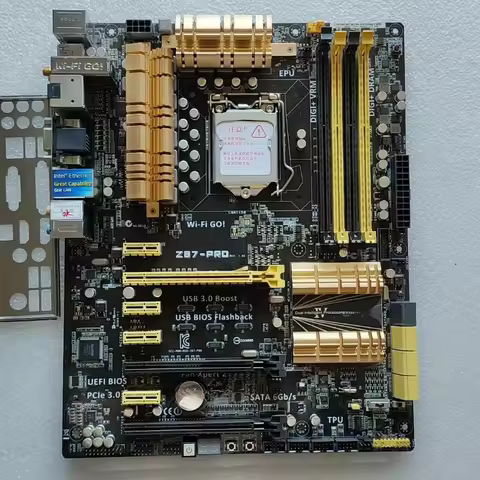 used for Asus Z87-PRO LGA1150 Intel Z87 ATX Motherboard DDR3 HDMI USB3.0 4th Gen CPU