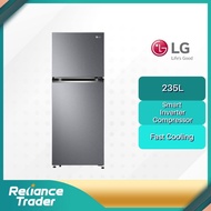 LG GV-B212PQMB  235L Top Freezer Fridge in Dark Graphite Steel