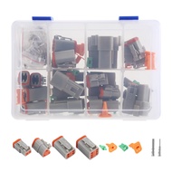 1 BOX for Deutsch DT Series Waterproof Wire Connector Kit DT06-2 3 4 6S DT04-2 3 4 6P Automotive Sea