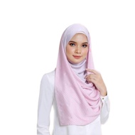 Ariani Midnight Fall shawl in Pink shawl ariani ariani Luxe shawl luxe shawl satin