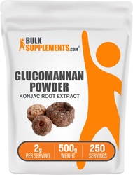 com Glucomannan Powder - Konjac Root Extract Powder, Fiber Supplement Powder, Konjac Powder - Gluten