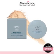 IN2IT Men Matte Defence Oil Control Powder SPF30 PA+++7g 01 Natural Puff