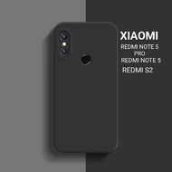 Soft CASE XIAOMI REDMI NOTE 5 PRO/REDMI NOTE 5/REDMI S2 CASE PRO CAMERA FULL BLACK DOVE ORIGINAL Flexible Material