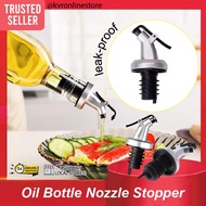Pouring Oil Bottle Stopper Dispenser Nozzle Tip Press Type Leak-Proof Sauce Spout / Penutup Botol Mi
