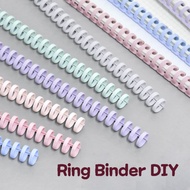 [Grosir] Diy Ring Binder Spiral Plastik Strip Binding Jilid Bahan