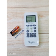 Whirlpool Aircon Remote Split type