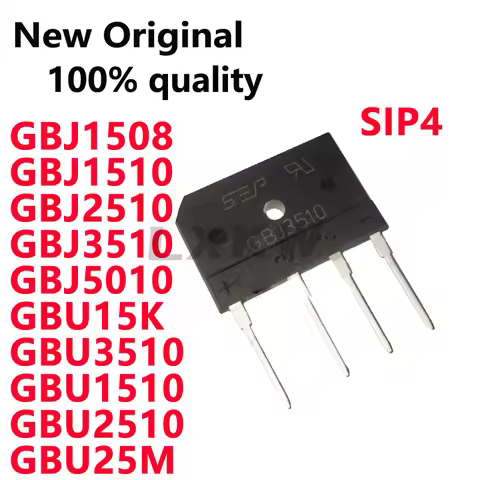 5piece New GBU3510 GBU1510 GBU2510 GBU15K GBU25M GBJ1508 GBJ1510 GBJ2510 GBJ3510 GBJ5010 Induction c