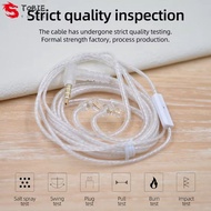 TOBIE KZ Earphones Cables, With Microphone Upgrade Cable KZ Headphones Wire, Consumer Electronics Hi
