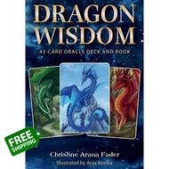 Will be your friend >>> [ไพ่แท้-หายาก]​ Dragon Wisdom -​ Christine Arana Fader ไพ่ออราเคิล ไพ่ยิปซี 
