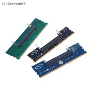 [rangevoyage2] DDR3 DDR4 DDR5 Laptop SO-DIMM to Desktop Adapter Card Converter Memory RAM Connector Adapter [sg]