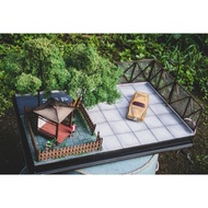 Japanese Diorama Gazebo Scale 1:64 Diecast Hotweels MiniGT Inno64