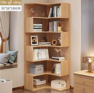 Kệ góc cao thiết kế độc đáo nhiều tầng phù hợp decor phòng khách 2X Decor- 2X116