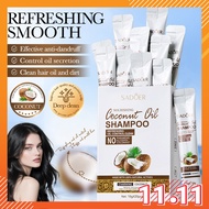 MAY SADOER Nourishing Coconut Oil Shampoo Oil Control Deep Cleansing Nourishing Hair Care 10gx20pcs
