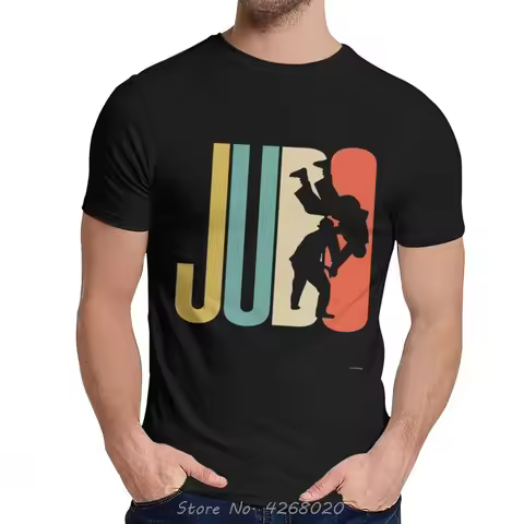 Judo Japanese Martial Arts T-shirt Fashion Men Geek Unisex Cotton Tshirt Casual Cotton T Shirt Hip H