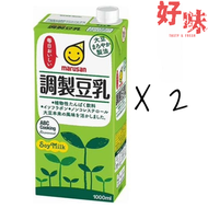 WXSY - 調製豆乳(豆奶)原味 (1000ml x2) -日本Marusan丸山 [平行進口]
