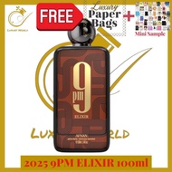 💯% Original 9 PM Elixir 100ml Perfume For Men & Women