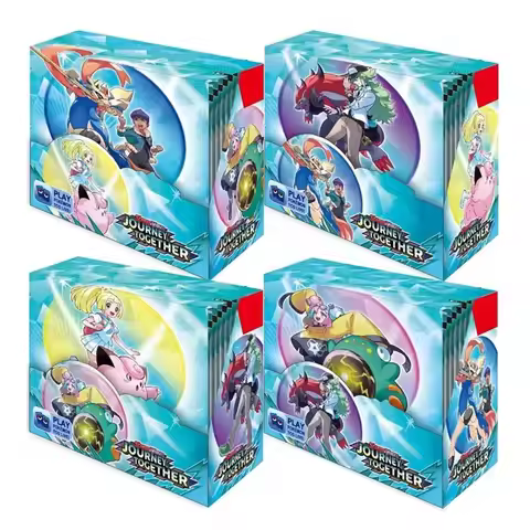 360Pcs Pokemon Card MEGA Lucario Prismatic Evolution Game Card English Booster Battle Transaction Po