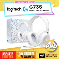 Logitech G735 Wireless Gaming Headset, Customisable LIGHTSYNC RGB Lighting, LIGHTSPEED, Bluetooth