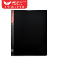 Unicorn Black A3 Refillable Clear Book Holder File UC-A3-20RB