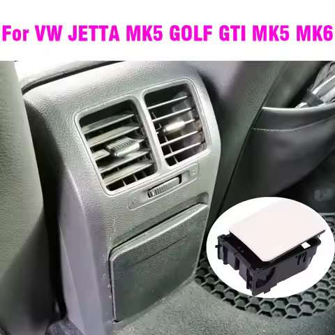 New Central Console Armrest Rear Back Cup Drink Holder For VW Jetta MK5 5 Golf MK6 6 VI 1K0862532 1K