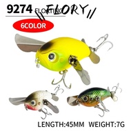 FLORY11 Cicada Lure, Floating Body 45mm Length Cicada Fishing Lure, High Quality 7g Weight Micro Sur