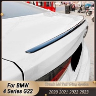 For BMW 4 Series G22 Gran Coupe 425i 430i 440i 2020-2023 Car Trunk Lid Tail Wing Spoiler Lip Extensi