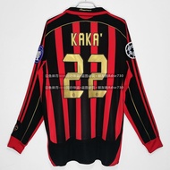 เสื้อฟุตบอล AC Milan ฤดูกาล 2006-2007 ชุดแข่งบ้านและเยือน ชุดย้อนยุค ชุดยูฟ่าแชมเปียนส์ลีก 22 ชุดแขน