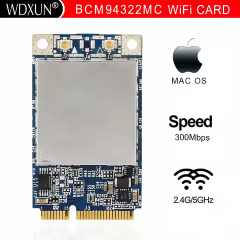 BCM94322MC BCM94322 94322MC Airport Extreme Wireless WIFI Card For All Mac Pro MB988Z/A high speed